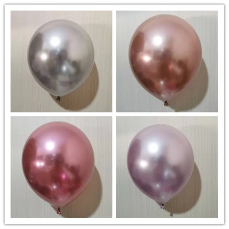 

20Pcs 12 Inch Wedding Party Birthday Decoration Anniversary Metallic Latex Balloon