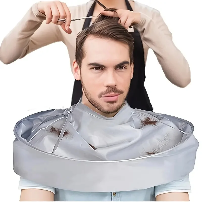 

DIY Hair Cutting Cloak Umbrella Cape Cutting Cloak Wrap Hair Shave Apron Hair Barber Protector Gown Cover Household Cleaning