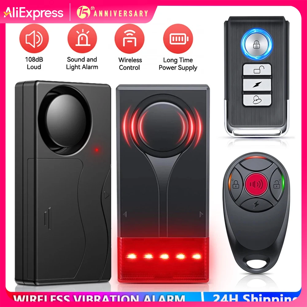 Wireless Bicycle Motorcycle Alarm Adjustment Anti Theft Door Window Sensor Car Vibration Sound And Light Alarm Bike Find motorcycle alarm bicycle alarm wireless alarm