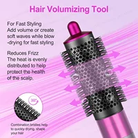 SenCiciMen X9 Multi Hair Styler fer à friser cheveux brosse à Air chaud friser baril sèche-cheveux Salon professionnel bouclés cheveux Styler 4