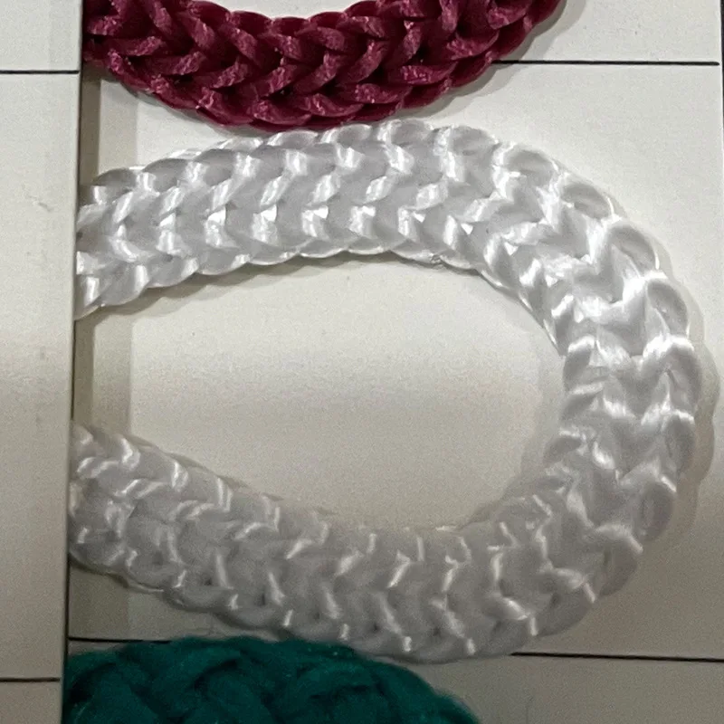 Vibrant 4mm Nylon Crochet Cord for Hand-Woven Macrame and Bracelets – Multiple Length Options
