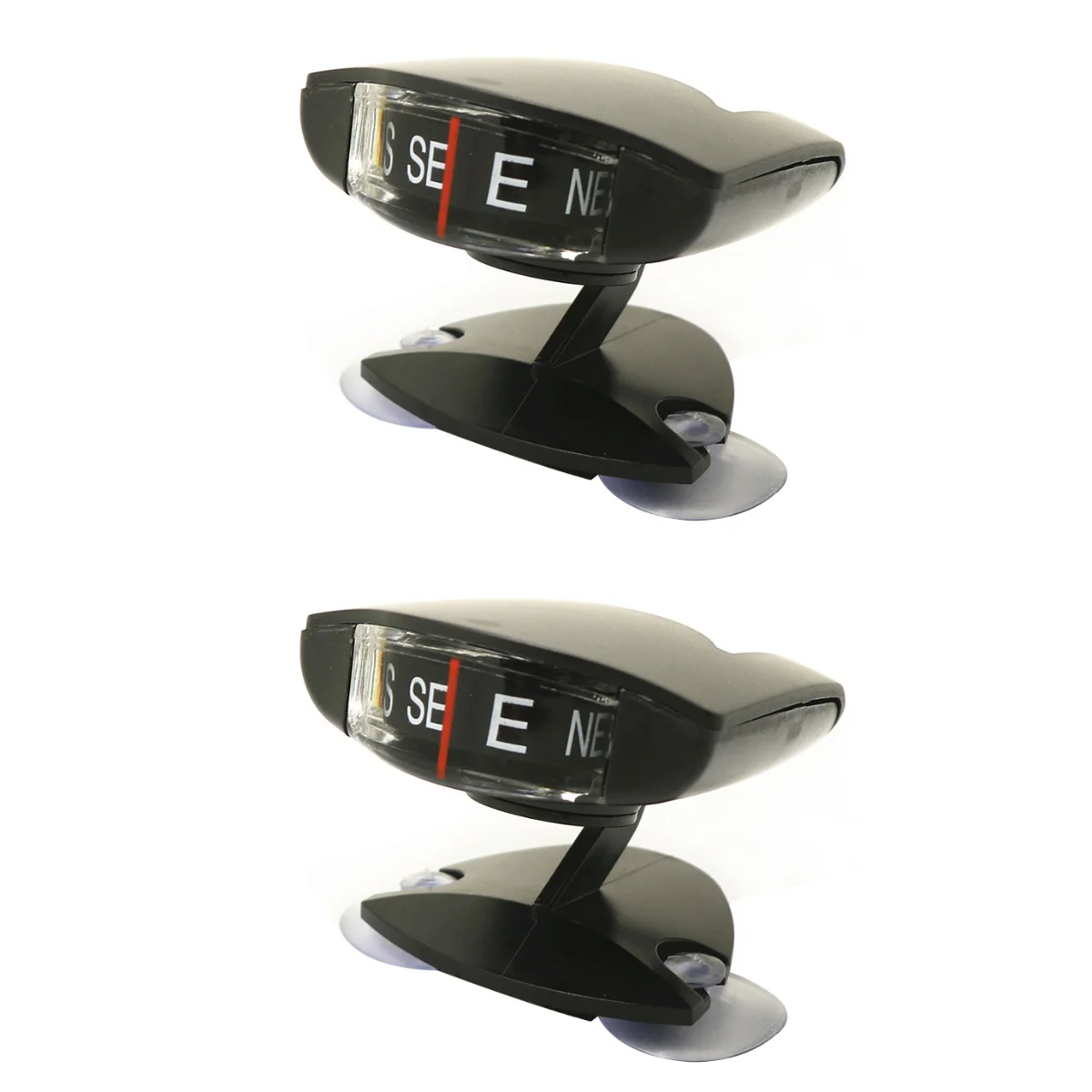 

Компактный автомобильный компас с 2 отсеками, практичный кронштейн для автомобильного мини-присоски