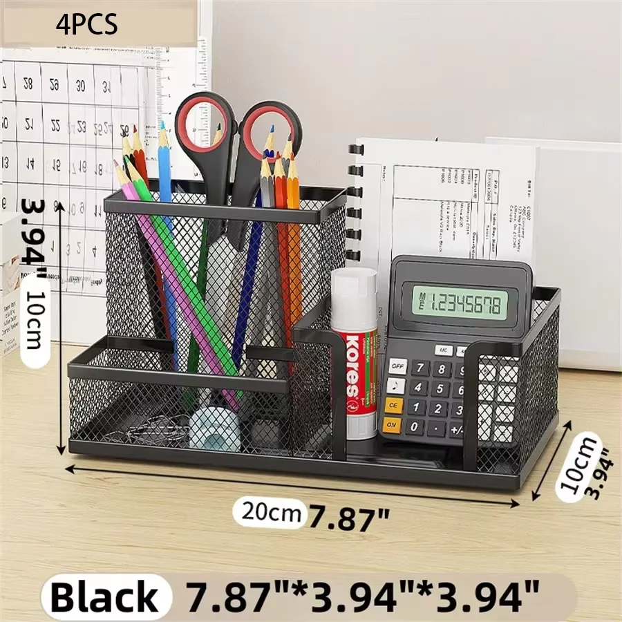 Large Capacity Desk Organizer, Durable Metal File Rack for Office Transformation