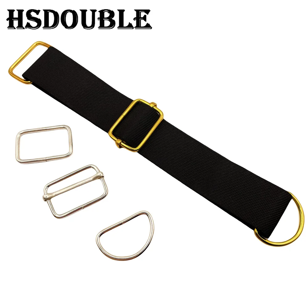 5pcs 13-50mm Meetee Rectangle Metal O D Ring Buckles For Bags Webbing - Foto 9