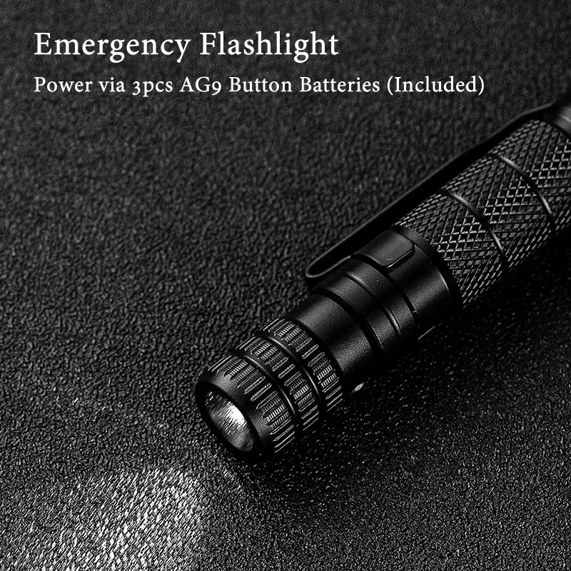 Creative Tactical Pen Self Rescue EDC Tool Flashlight Screwdriver Bottle Opener Emergency Window Breaker For Outdoor Survival 4