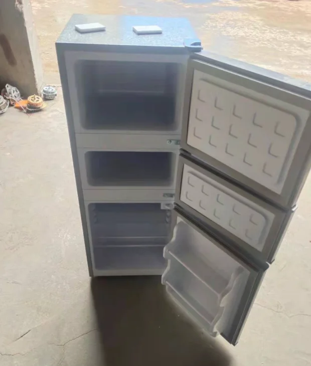 Modern 41*41*107cm Style Three Doors Bottom-Freezer Refrigerator Hot Sale Large Volume Household Unit Electric Frost-Free