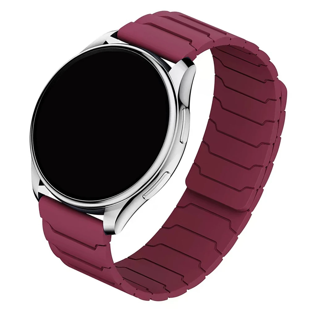 Magnetic Loop Silicone Watch Band - Soft Strap 20mm/22mm