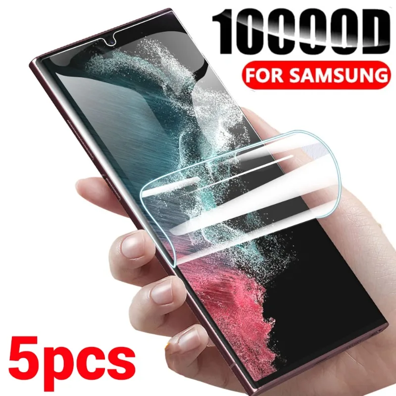 

S24 Front Screen Protector Soft TPU Hydrogel Film for Samsung Galaxy S24 S24Plus S24Ultra 5G Anti-Fingerprint Protective Films