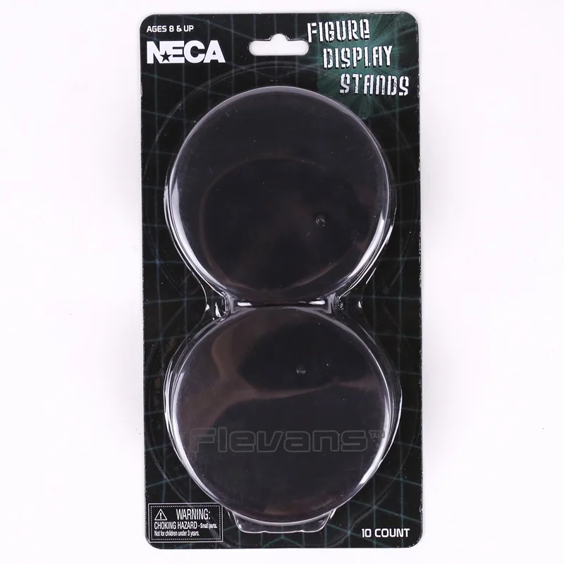 アクションフィギュアディスプレイスタンドneca 10パック黒6-8 