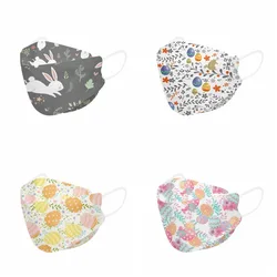 10/50Pcs Disposable Protective Face Mask Cartoon Adult Child Print Face Shield Mask Fashion Fish Mask Kid Dust Mascarillas Ninos