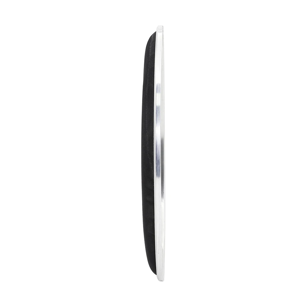 10-Inch Nylon Silent Mute Drum Skin Mesh Drum Head Black Double Layer Nylon For Bass Drum Percussion Instrument Parts Accessory