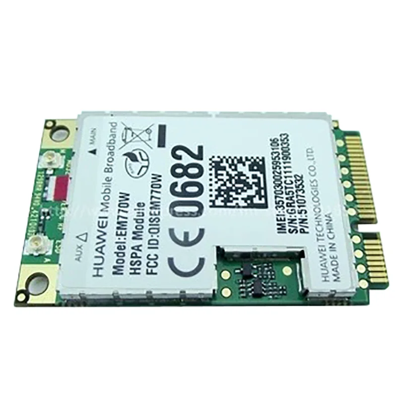 

JINYUSHI For EM770W PCI-E 3G 100% NEW&Original UMTS HSPA WCDMA HSDPA Quad band Cellular Module Free Shipping