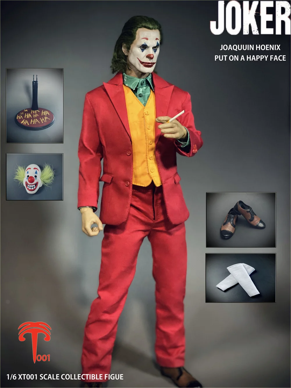 XT001 1/6 Male Figure Joaquin Phoenix Joker Full Set