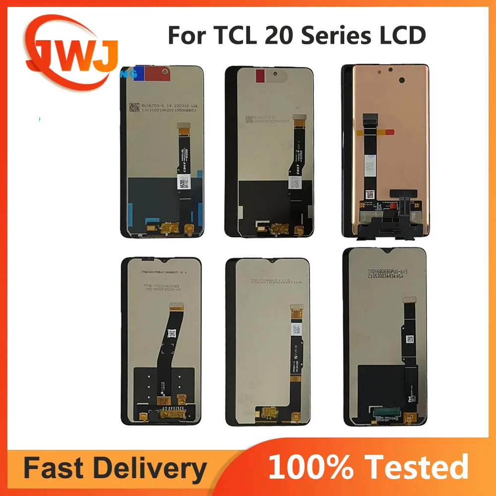 

Для TCL 20 SE T671H ЖК-дисплей дигитайзер для TCL 20L T774H 20R LCD 20L + Plus T775H LCD 20Y 20E 6156D 20B 6159K 20 Pro 5G LCD