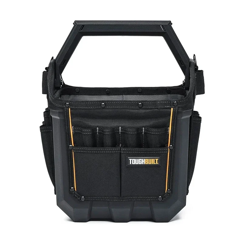 TOUGHBUILT TB-CT-82-12 12 inch hard bottomed tool bag is sturdy, easy to use, portable, and multi storage expert level 3