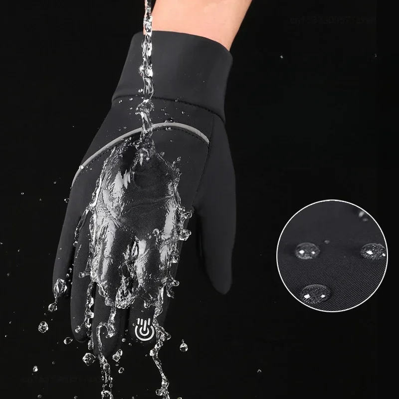Warm Gloves Xiaomi Winter Men Women Wind Waterproof Non-slip Touch Screen Thermal Sports Hiking Skiing Fishing