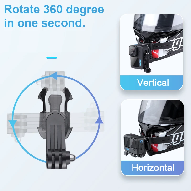 360 Degree Rotating Quick Release GoPro Mount