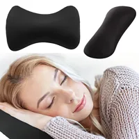 Mini Cushion Microbead Back Sofa Cushion Bone Shape Roll Throw Cozy Pillow Travel Home Office Sleep Neck Support Pillow 4