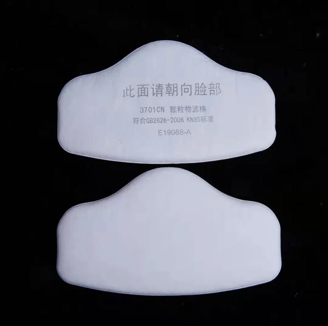 5-6 Layer 3701 Particles Cotton Filter 3200/8016/HF52 Chemical protection respirator Dust Mask Painting Spraying Accessories