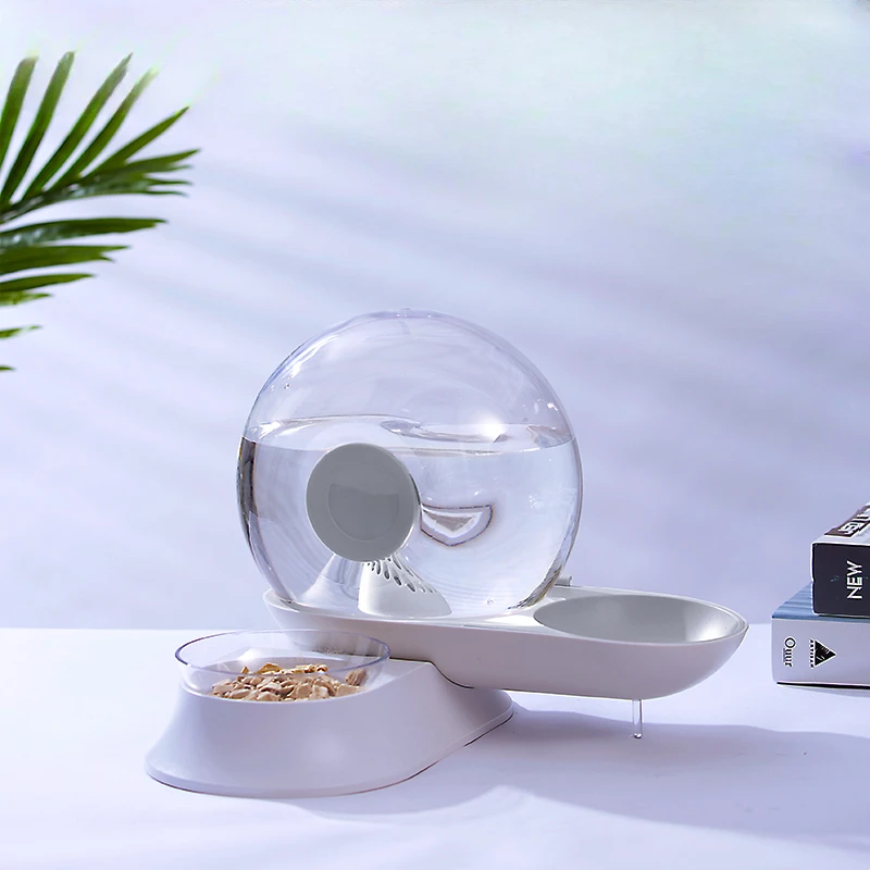 

Pet, dog, cat, water dispenser, flowing unplugged water bowl, basin, automatic circulation, drinking water and feeding artifact.