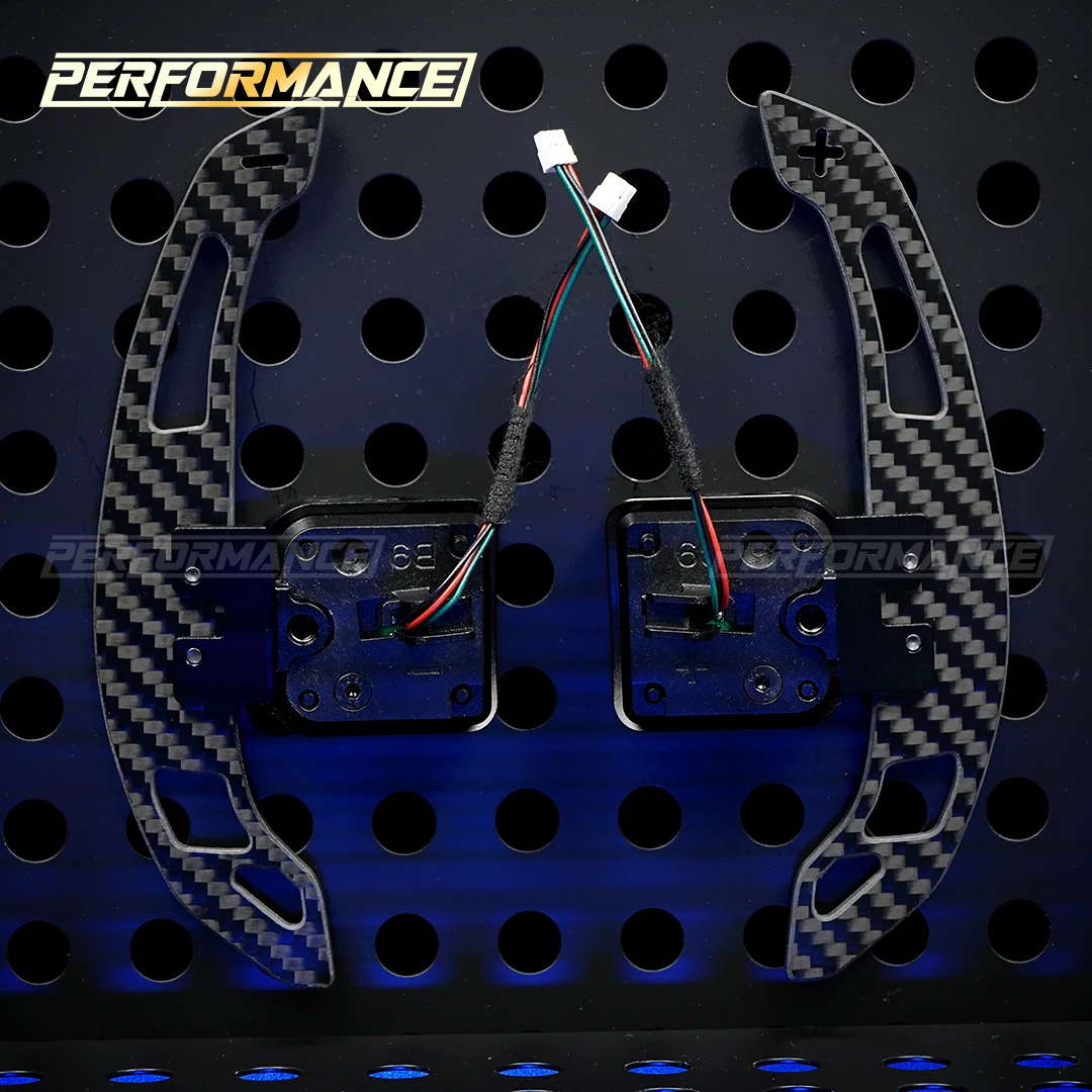 TDD Real Carbon Fiber Magnetic Paddle Shifter For Audi A1 A3 A5 A8 Q3 Q4 Q5 Q7 Q8 S1 S3 S5 SQ5 SQ8 RS3 RS5 RSQ5 Shift Paddle