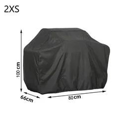 Heavy-Duty Waterproof BBQ Grill Cover - Outdoor Rain & Dust Protection (80X66X100CM)