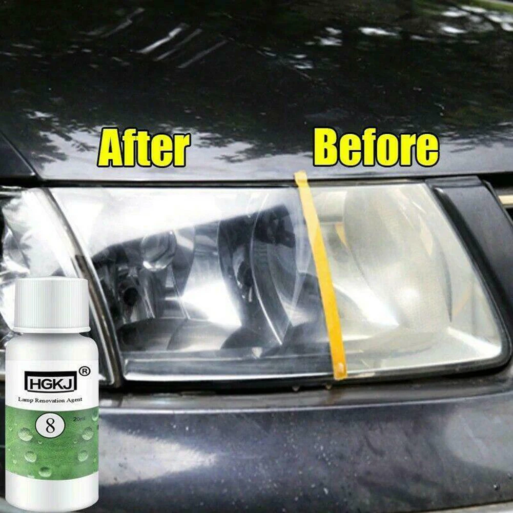 Headlight Restorer Car Lights Polishing Kit Chemical Repair Renovation Auto  Detailing Liquid Polymer Protect Coating HGKJ - AliExpress