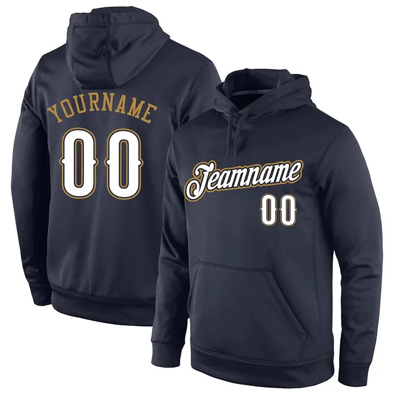 Black and Blue Color Customized Jersey 3D Printed Hoodies Unisex Pullovers Hoodie Casual Sweatshirts