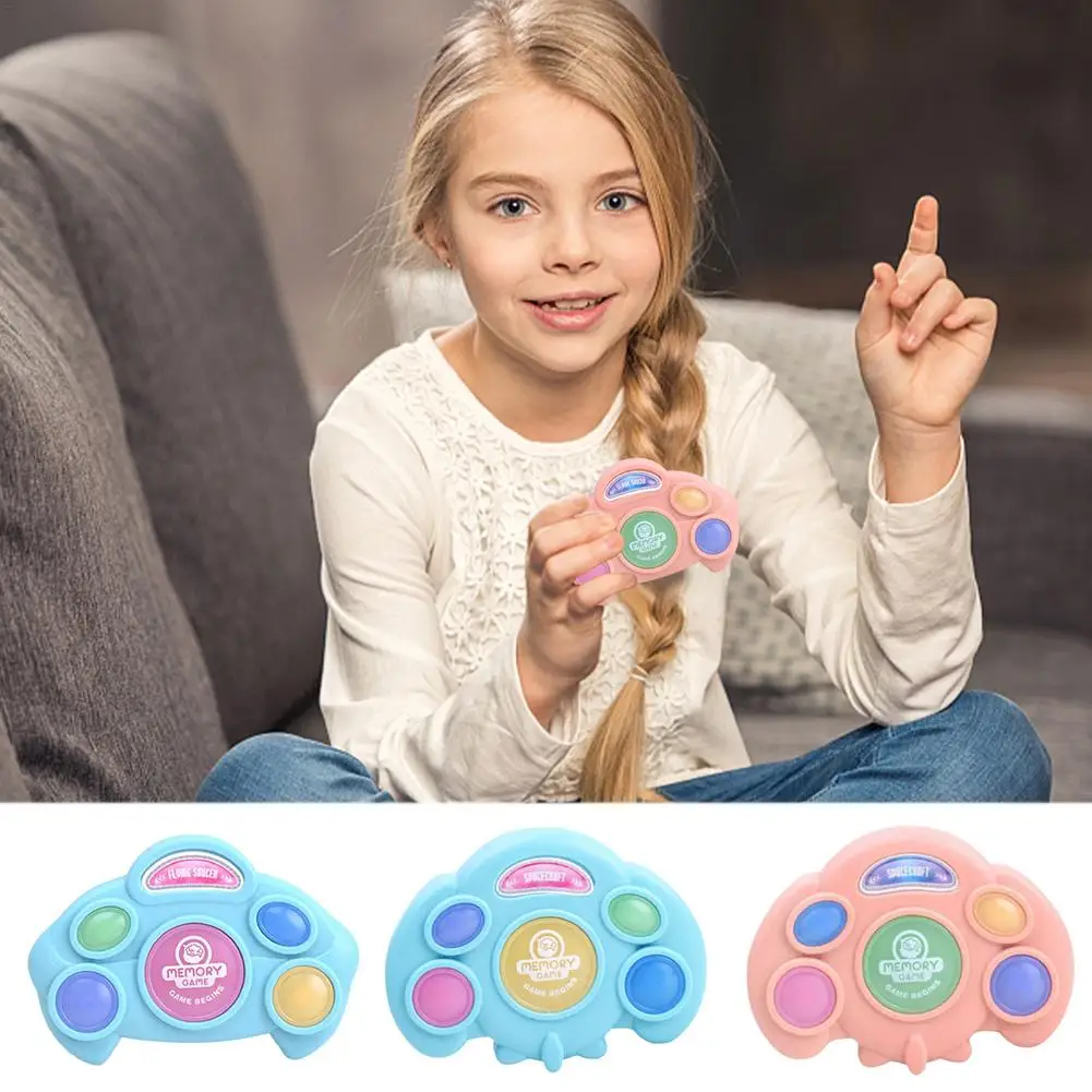 Handheld Game Electronic Memory Game With Lights And Sounds Repeat