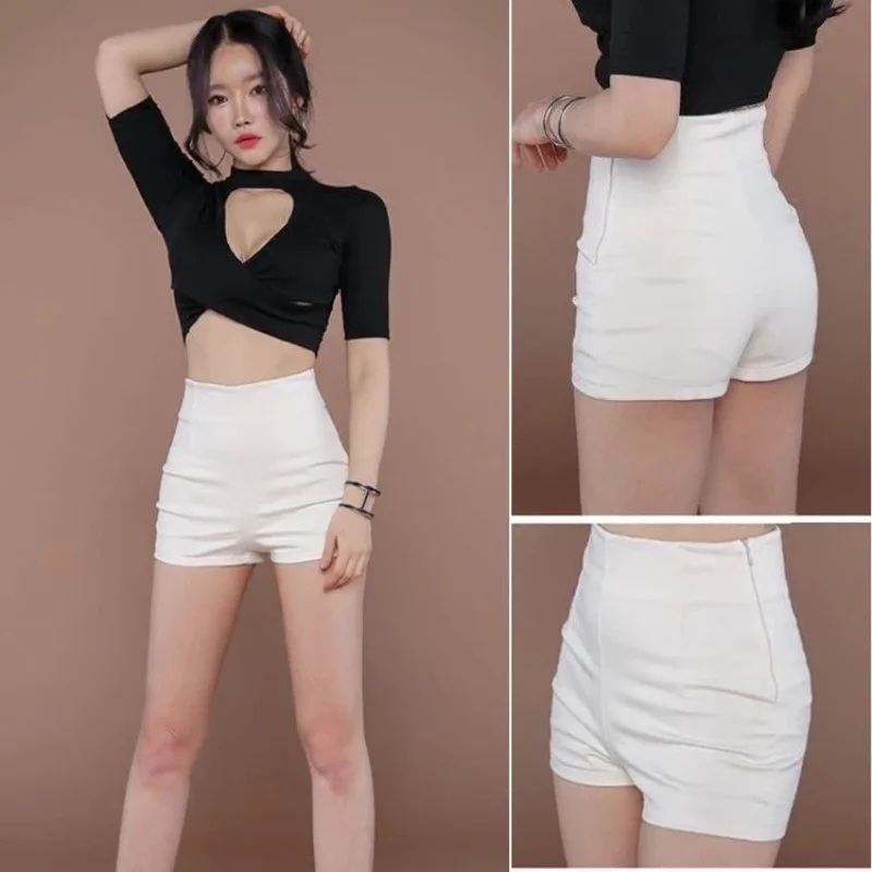 Short Pants for Women To Wear Mini Womens Shorts Sexy Biker Pole Dance Tight Booty Skinny XL Design Youthful Summer Vintage Hot