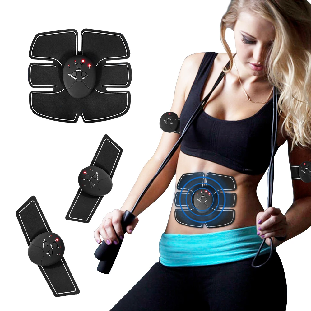 Intelligent Abdominal Band Trainer EMS Muscle Stimulation Wireless Fitness Massage Equipment For Slimming And Shaping_voghion.com
