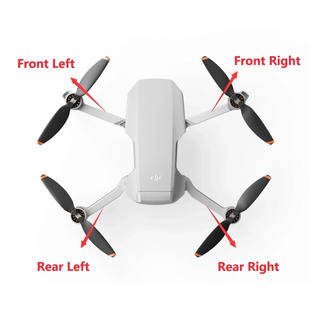 Original Left Right Front Rear Motor Arm Body Shell for DJI Mini 2 Upper Bottom Cover Spare Parts Drone Accessories