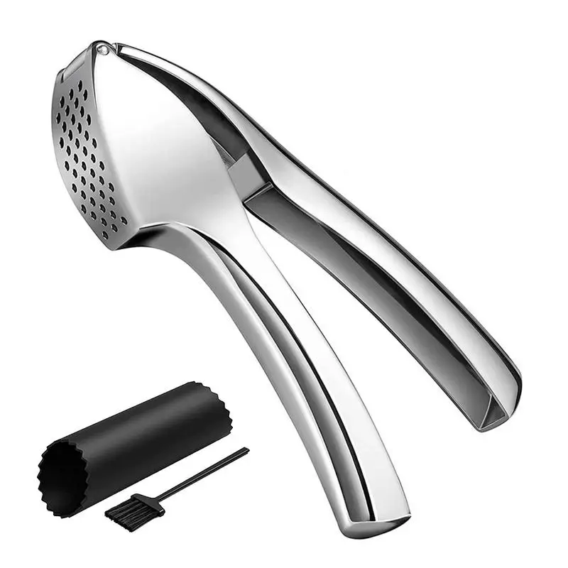 

Stainless Steel Garlic Press Garlic Chopper Garlic Mincer Garlic Crusher Garlic Smasher Manual Garlic Squeezer Ginger Crusher