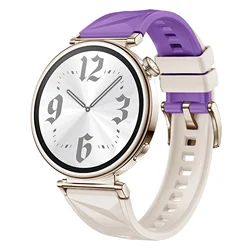 18mm Slim Breathable Silicone Sport Strap Replacement Band for 18mm (StarPuRG)