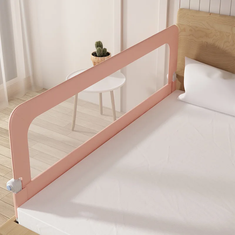 150cm-200cm Crib Baby Bed Guardrails Fence Invisible Newborn Collapsible Guard Rails To Prevent Falling Bed Guardrail (1-side)