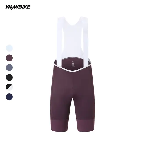 YKYWBIKE Men's Core Cycling Bib Shorts with Italy MITI Shoulder Strap Summer Road Bike Pants Bicycle Bib Shorts Pro Team - Image 2