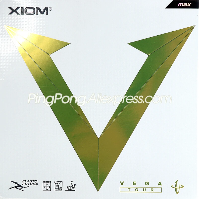 

XIOM VEGA TOUR (Non-tacky Rubber, Tensor Sponge) Table Tennis Rubber Original XIOM Ping Pong Sponge