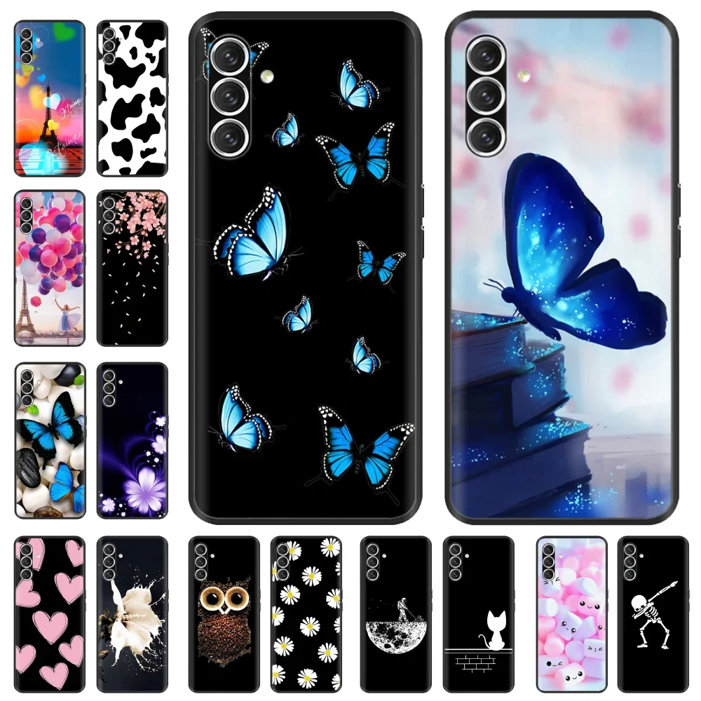 Per Samsung Galaxy A14 5G Custodia Fashion Soft Tpu Custodia In Silicone Per Samsung Galaxy A12 A13 A14 5G 4G Custodie Cover Posteriore Fundas