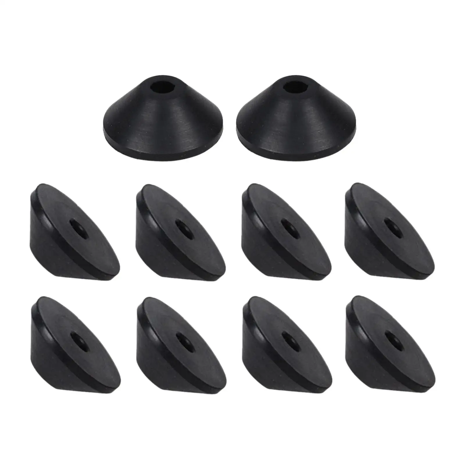 10x Toilet Water Tank Sealing Gaskets Lavatory Fittings Bathroom Seat Hinge 4