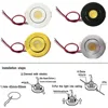 10 Pcs Aluminium led mini down light 5W spot light recessed lights DC12V ceiling light 3000K/4000K/6000K Opening: 45mm-50mm 6