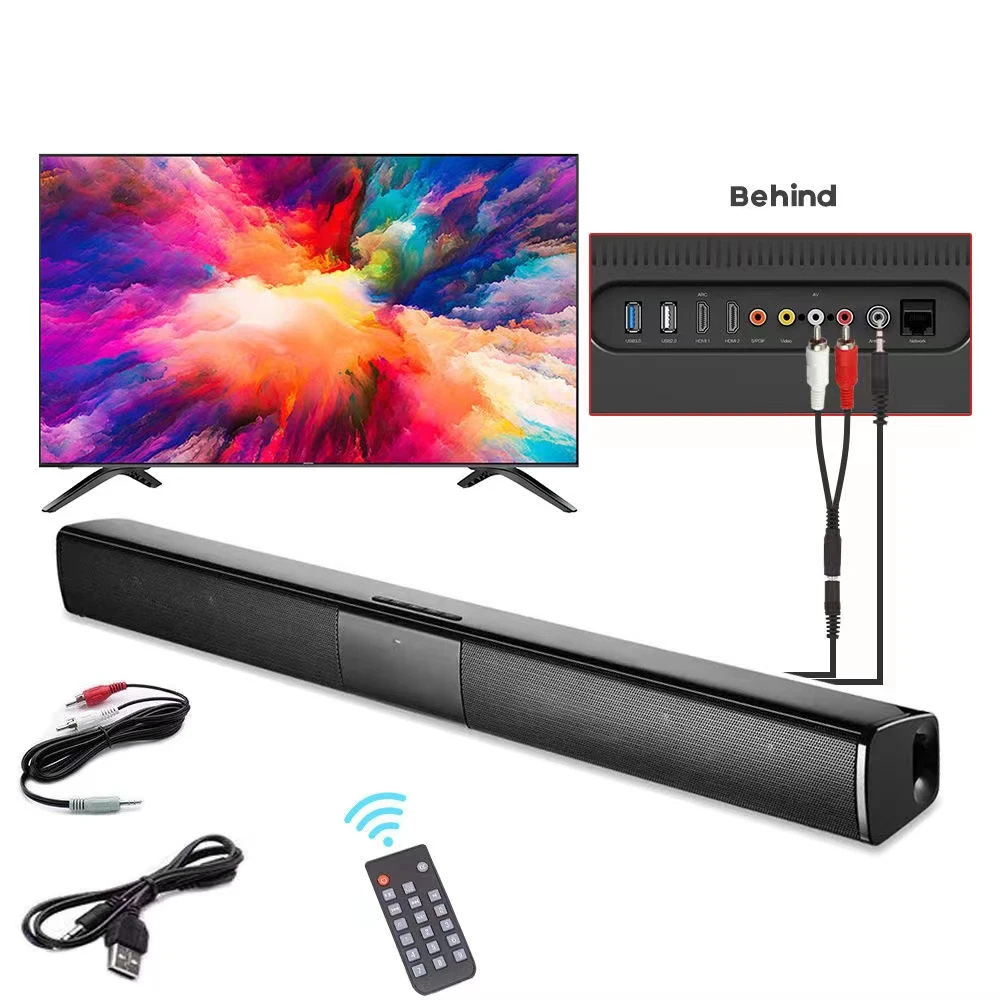 Wireless Bluetooth Sound Bar Speaker System Super Power Sound Speaker