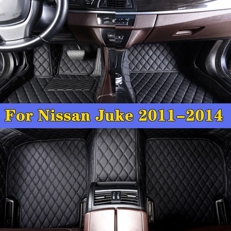 

Car Foot Pads For Nissan Juke 2011-2014 Car Interior Accessories Protective Pad Custom Auto Floor Mats Automobile Carpet Cover