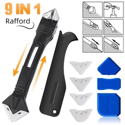 Silicone Caulk & Grout Finishing Tool Kit - 9pc Set - 9 Pcs