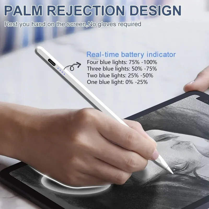 Stylus Pen Apple Pencil Hand On Screen UGREEN Stylus Pen For IPad