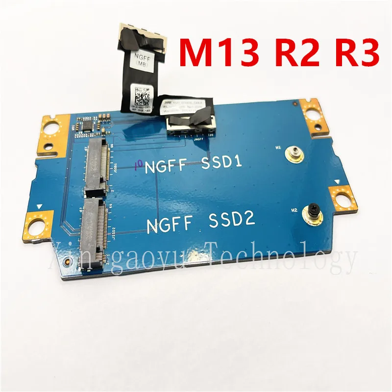 

Original Laptop FOR DELL M13 R2 R3 NGFF SSD Board F7PCY 0F7PCY ZAP00 CN-A148S3 LS-A304P Tested well 100% Tested OK