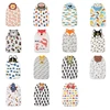 J15U Baby Product Sweat Absorbent Towel for Newborn Infant Cotton Towels Back Towel
