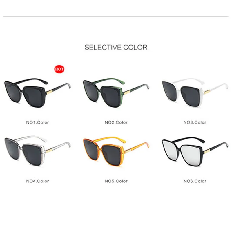 2023 New Square Sunglasses Man/Women Cat Eye Sun Glasses UV400 Brand Designer Fashion Luxurious Driver Goggles_voghion.com