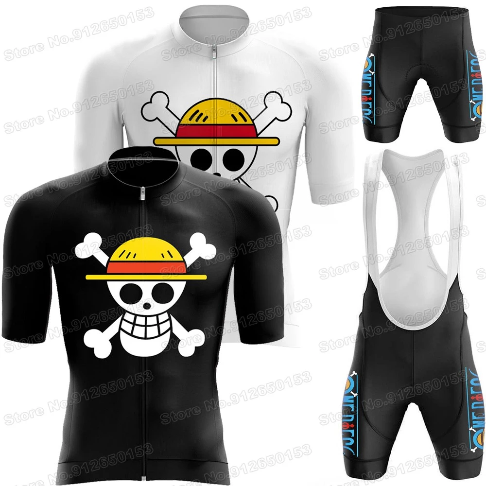 Popular Anime One Piece Cycling Jersey Set Skull Logo Cycling Clothing Straw Hat Pirate Groups Luffy Road Bike Suit Mtb Maillot Aliexpress Popular Anime One Piece Cycling Jersey Set Skull Logo Cycling Clothing Straw Hat Pirate Groups Luffy Road Bike Suit Mtb Maillot Aliexpress