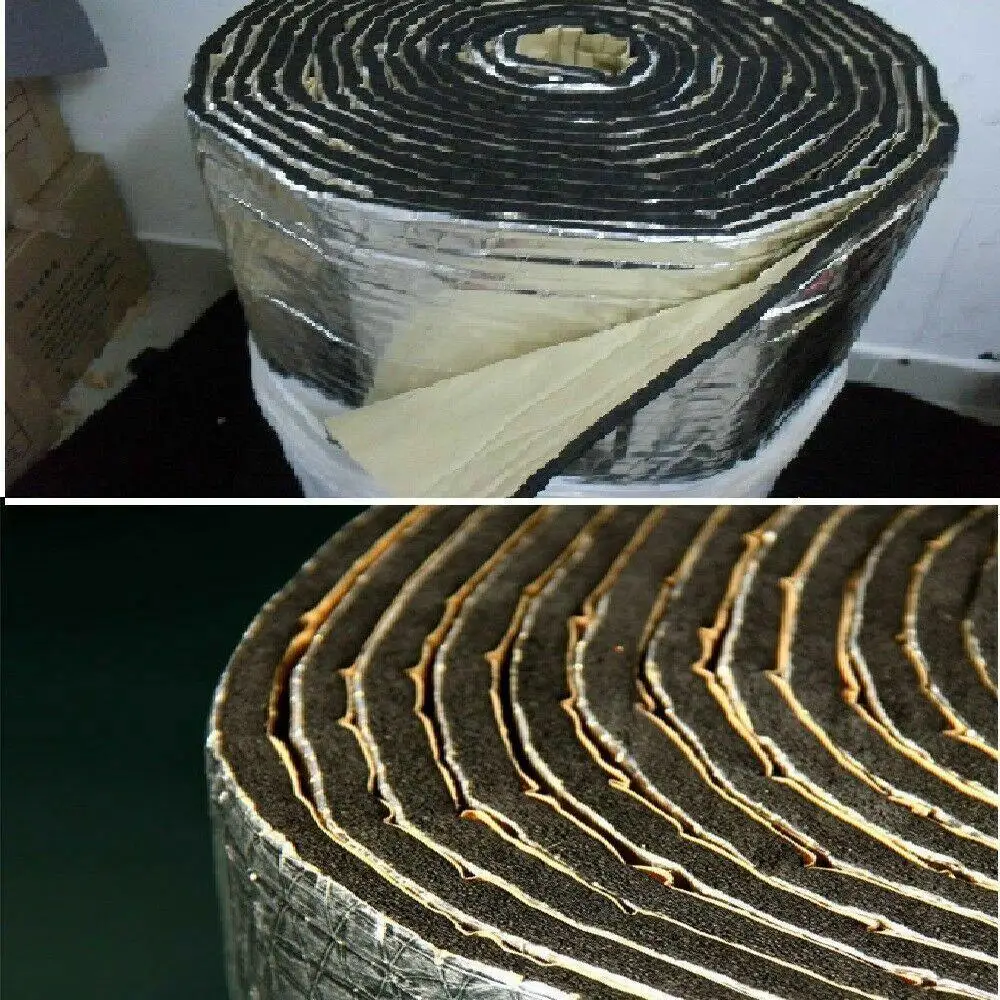

120" x 40"Car Roof Heat Shield Insulation Deadening Mat Firewall Sound Deadener