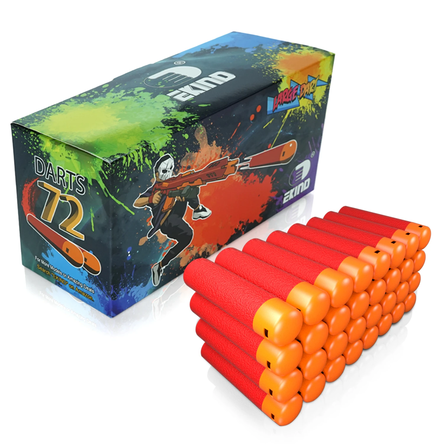 Ekind 9.5cm Foam Darts Compatible For 